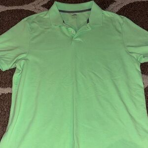 Old Navy Light Green Polo Shirt